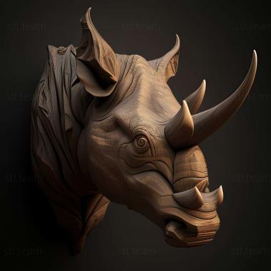 3D model Rhinonyssus kadrae (STL)